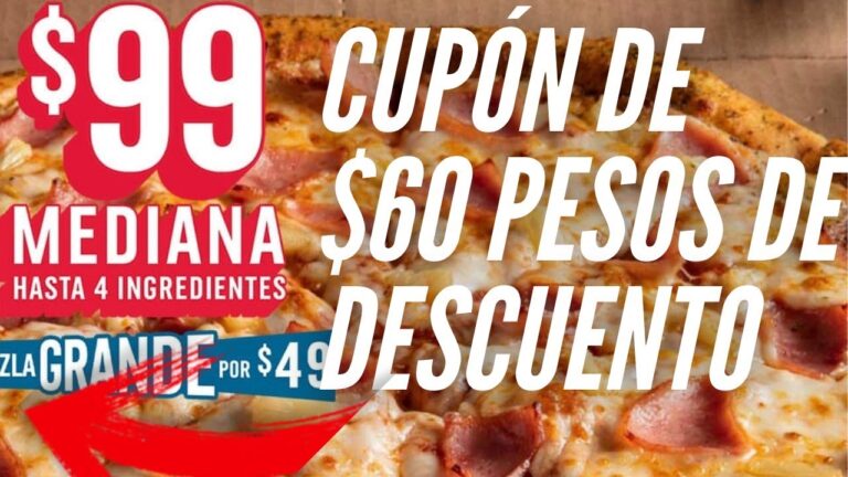 Descubre los mejores cupones de Dominos 2×1 para ahorrar