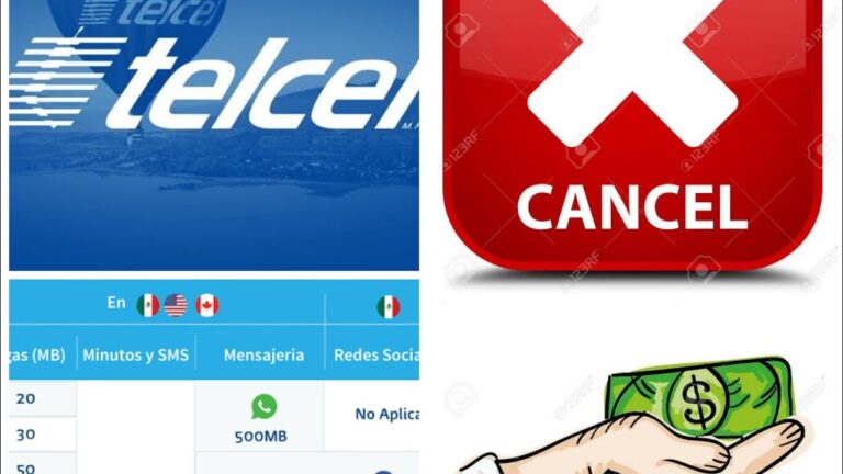&iquest;Es posible cancelar una recarga de Telcel?