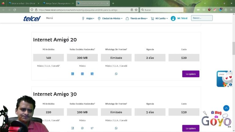 Diferencias clave entre la recarga y el paquete Telcel