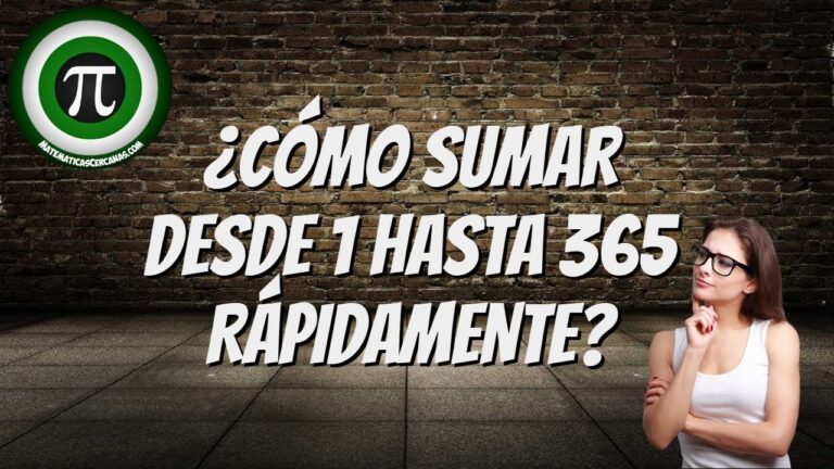 La suma del 1 al 365: Descubre el resultado y su significado