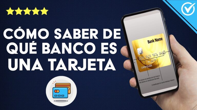 Identifica el banco emisor de una tarjeta de forma sencilla