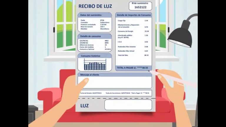 Anatom&iacute;a de un Recibo de Luz: Descubre las Partes Esenciales