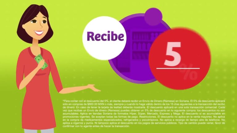 Soriana: Env&iacute;os de dinero r&aacute;pidos y seguros