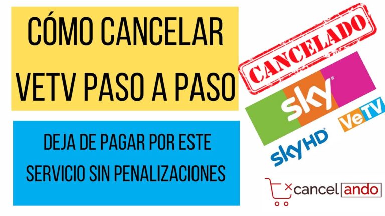 La gu&iacute;a definitiva para cancelar tu suscripci&oacute;n de Ve TV
