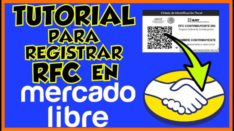Descubre el RFC de MercadoLibre de manera f&aacute;cil y r&aacute;pida