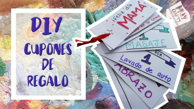 Gu&iacute;a para crear cupones originales para el D&iacute;a de la Madre