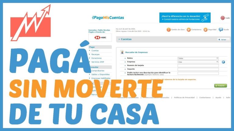 Pagando la tarjeta de crédito de manera eficiente con Pago Mis Cuentas