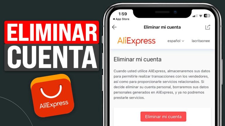Elimina AliExpress de tu celular f&aacute;cilmente