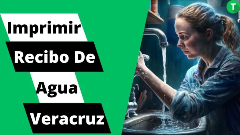 Todo lo que necesitas saber sobre el recibo de agua en Veracruz
