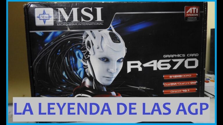 La evoluci&oacute;n de las tarjetas AGP: mayor rendimiento y eficiencia
