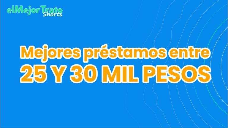 Obt&eacute;n pr&eacute;stamos de 30 mil pesos de forma r&aacute;pida y segura