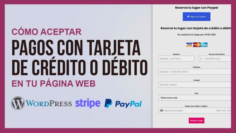C&oacute;mo aceptar pagos con tarjeta de cr&eacute;dito en tu p&aacute;gina web