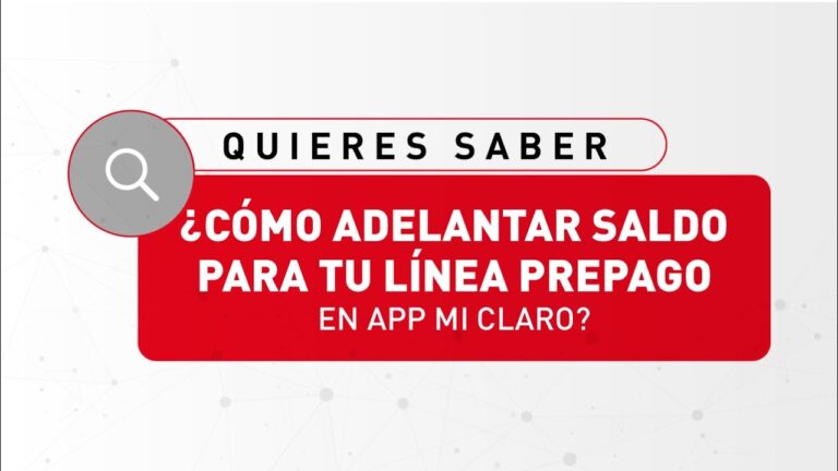 Trucos para adelantar saldo en Claro de forma eficiente