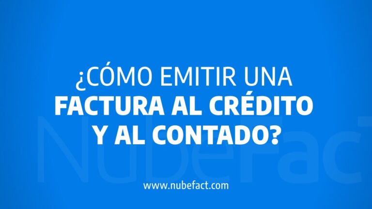 C&oacute;mo realizar una factura a cr&eacute;dito de forma &oacute;ptima