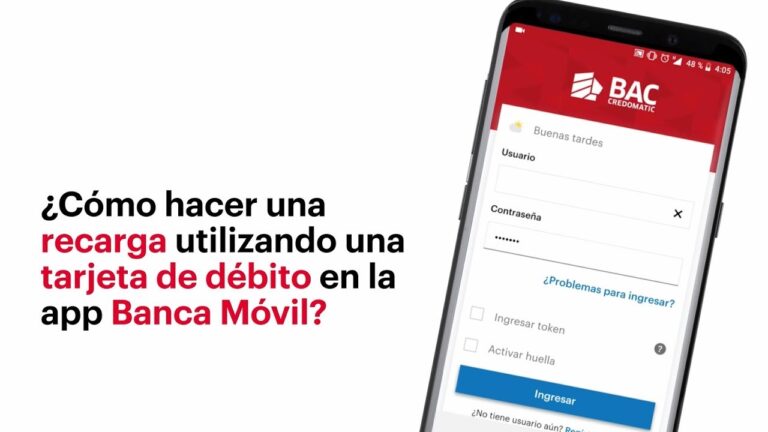 Recarga instantánea de crédito en tu celular con tarjeta de débito