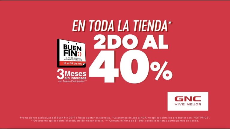 Promociones GNC: Compra en Meses Sin Intereses