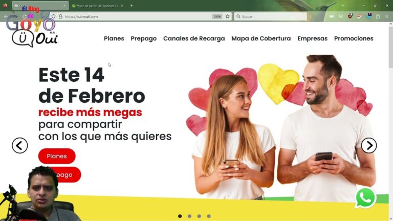 Planes optimizados y concisos de Oui Movil
