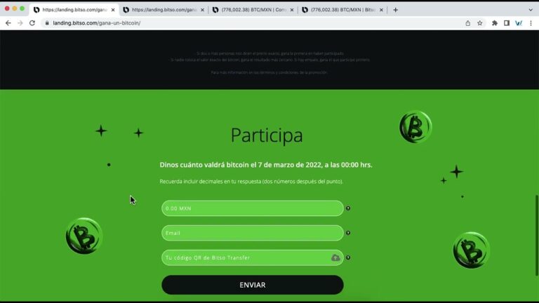 Gana un Bitcoin con Bitso: La Gu&iacute;a Definitiva para Obtener Criptomonedas Gratis