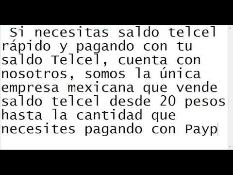 Traslada tu saldo Telcel a PayPal de forma &oacute;ptima y sencilla