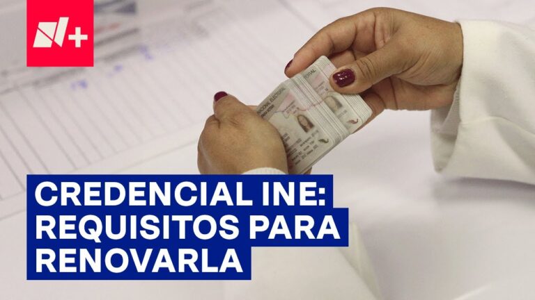 C&oacute;mo renovar mi INE de manera r&aacute;pida y sencilla