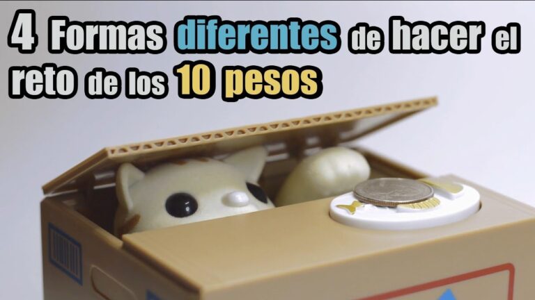El desaf&iacute;o de ahorrar 10 pesos a la semana: Consejos para alcanzarlo