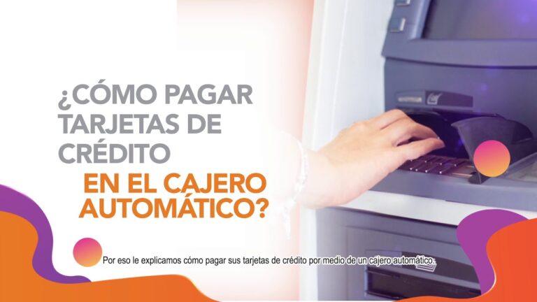 Pagos de tarjeta de cr&eacute;dito simplificados: C&oacute;mo pagar en un cajero autom&aacute;tico