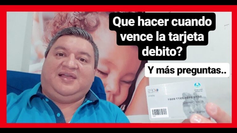 Fecha de vencimiento de tarjetas de d&eacute;bito: &iquest;Cu&aacute;ndo expiran?