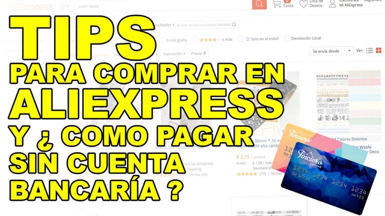 Alternativas de pago en AliExpress sin tarjeta de cr&eacute;dito