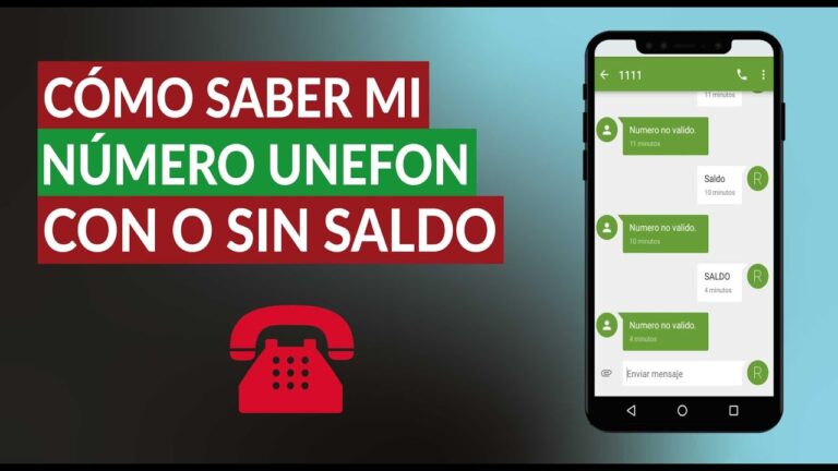 C&oacute;mo consultar mi saldo en Unefon de manera r&aacute;pida y sencilla