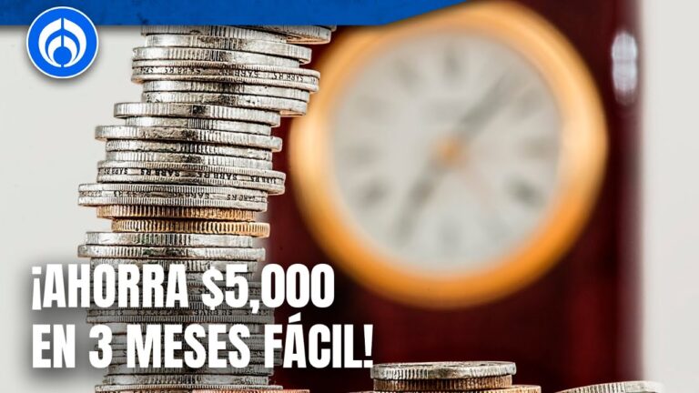 5 consejos para ahorrar 5 mil pesos en un mes