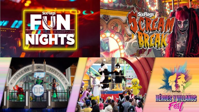 Evento hoy en Six Flags: &iexcl;Descubre la diversi&oacute;n!