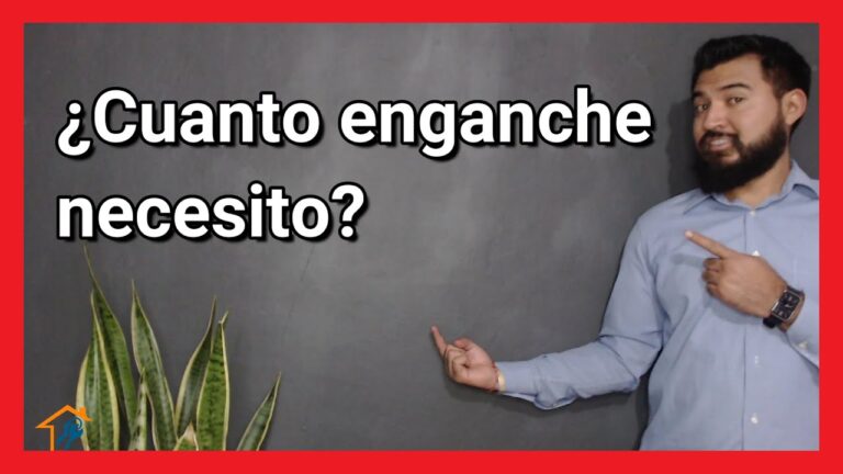 Enganche ideal para comprar casa