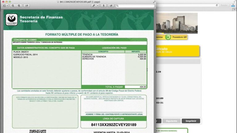 Gu&iacute;a para el Pago de Derecho Vehicular en SLP