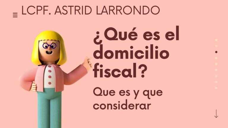 ¿Cuál es el domicilio fiscal de un asalariado?