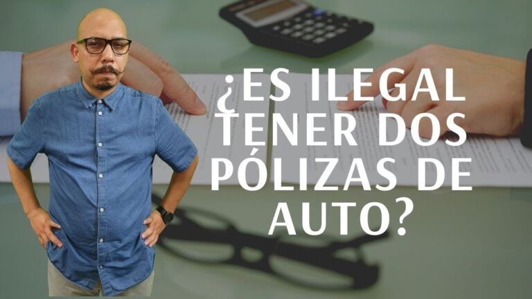 &iquest;Se puede tener dos p&oacute;lizas de seguros de auto?