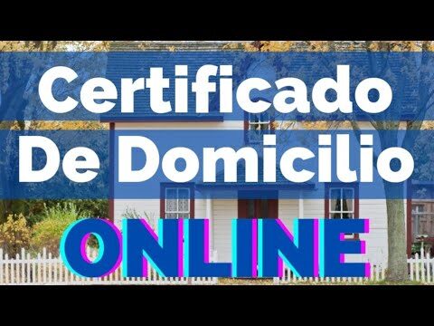C&oacute;mo obtener un comprobante de domicilio en l&iacute;nea