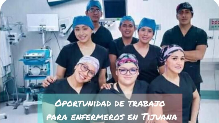 Trabajo de enfermer&iacute;a en Tijuana: Oportunidades y desaf&iacute;os