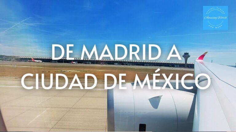 Duraci&oacute;n vuelo Madrid – Canc&uacute;n: lo que debes saber