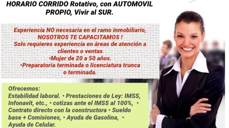 Trabajos en Hermosillo: Oportunidades para personas sin experiencia
