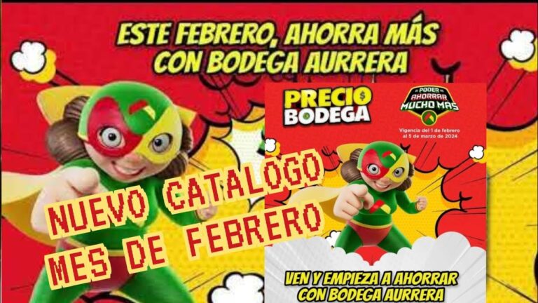 Cat&aacute;logo optimizado de Bodega Aurrera Cuernavaca