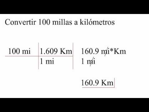 Conversi&oacute;n de 100 millas a kil&oacute;metros: &iquest;Cu&aacute;nto es?