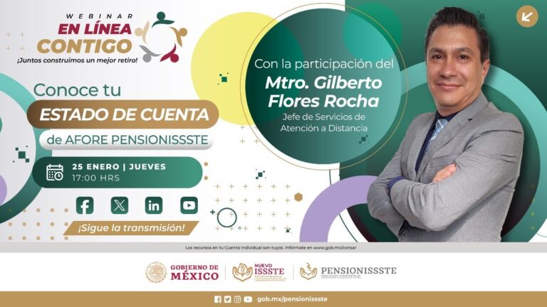 Estado de cuenta m&aacute;s reciente de tu Afore