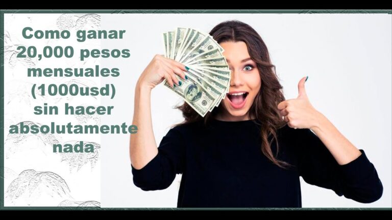 Convertir 20000 pesos a d&oacute;lares estadounidenses