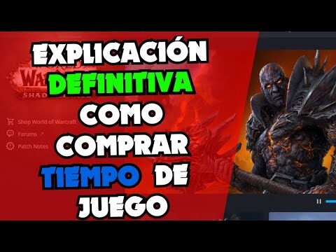 Compra tiempo de juego de WoW con saldo: Gu&iacute;a completa