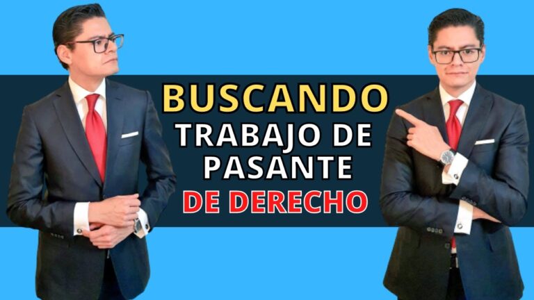 Oportunidades de Trabajo para Pasantes de Derecho