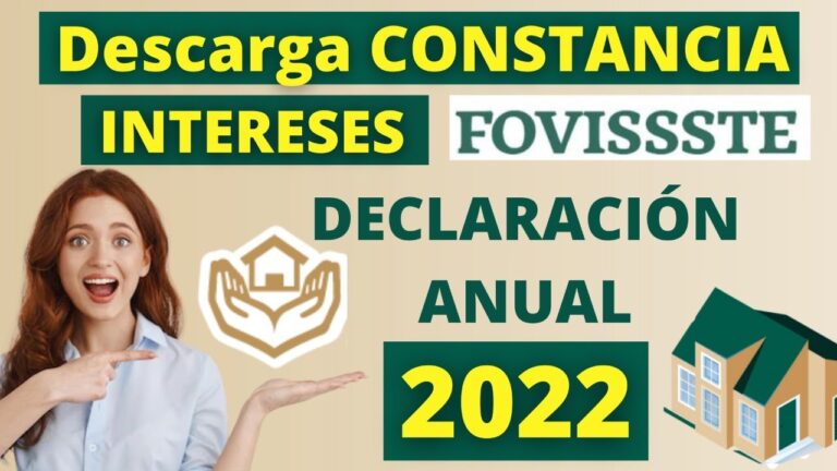 Todo lo que necesitas saber sobre la constancia de retenci&oacute;n del Fovissste
