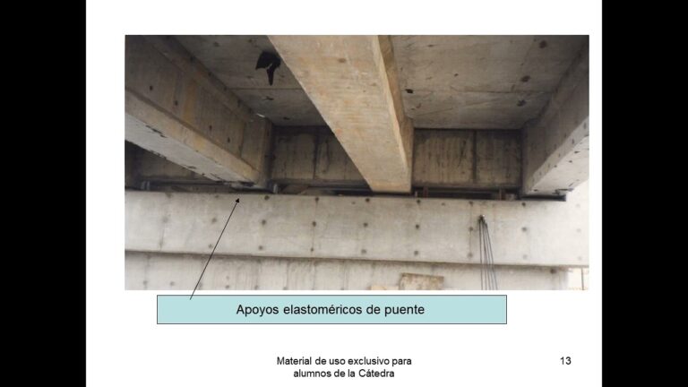 Importancia de los Bancos de Apoyo en Puentes