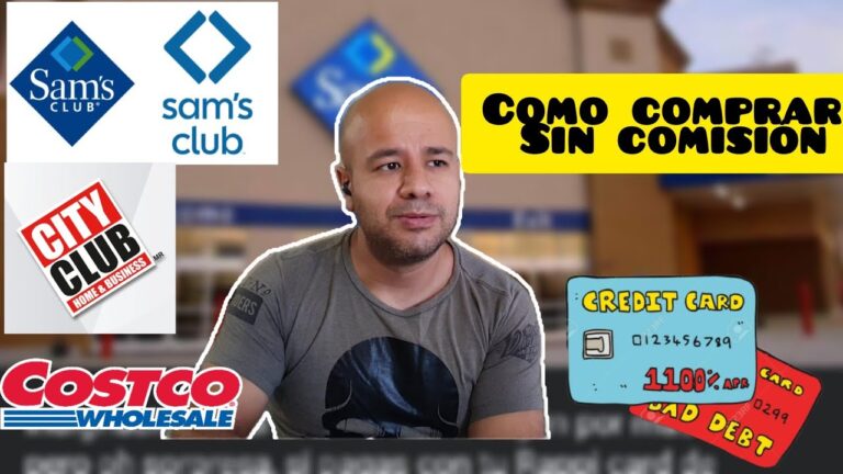 Tarjetas de Cr&eacute;dito Aceptadas por Sam’s Club