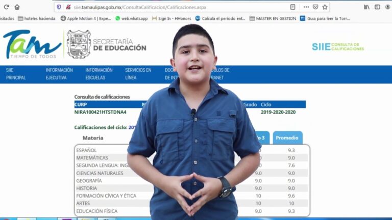 Consulta de Calificaciones en Tamaulipas: Gu&iacute;a R&aacute;pida y Efectiva