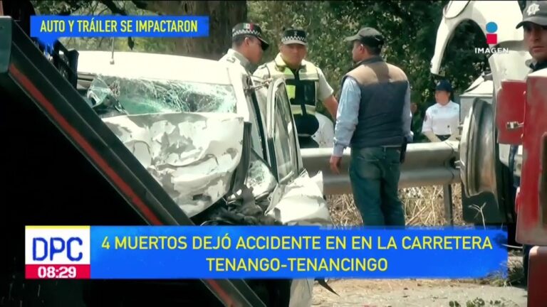 Accidente en Tenancingo Hoy: Últimas Noticias